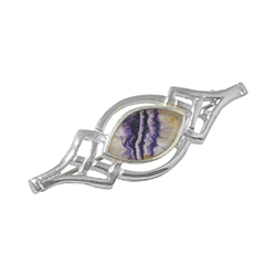 Blue-John-Brooch Blue John jewellery from ASD Jewellers