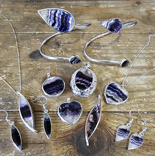 Blue John Jewellery Collection Blue John Jewellery Collection